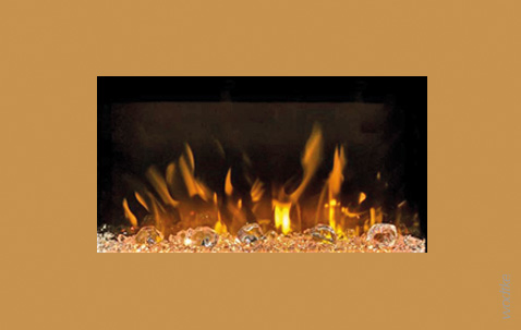 E-Kamin feel the flame iVision golden s