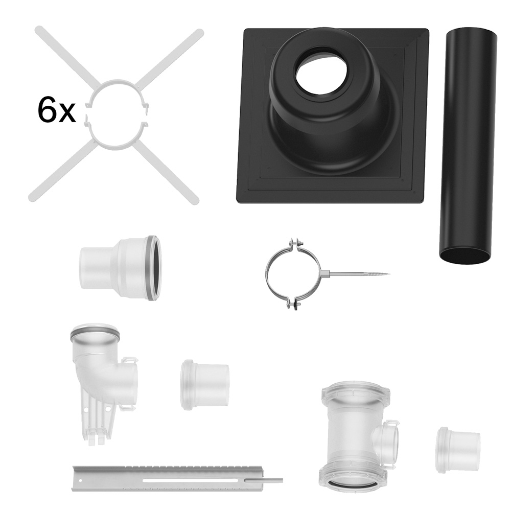 Grundbausatz C(14)3x, d:110 flex
