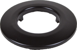 Rosette 150 schwarz