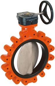 Pruduktbild: KSB Absperrklappe BOAX-SF, DN300, / mit Getriebe MR50 PN16, EPDM