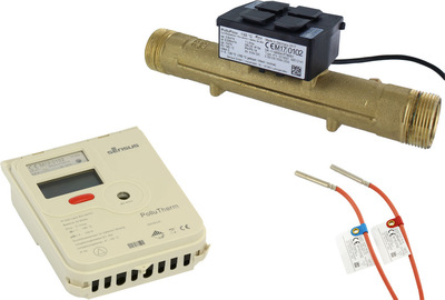 Pruduktbild: Sensus WMZ PoTh R-Set PF 90 qp 6 B / DN25 L:150 AG1 1/4" PN16 45/5,2 OMS