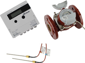 Sensus WMZ PoThF-Set FS 90 qp 25 B / DN50 L:270 FL PN16 150/6,0 wM-Bus