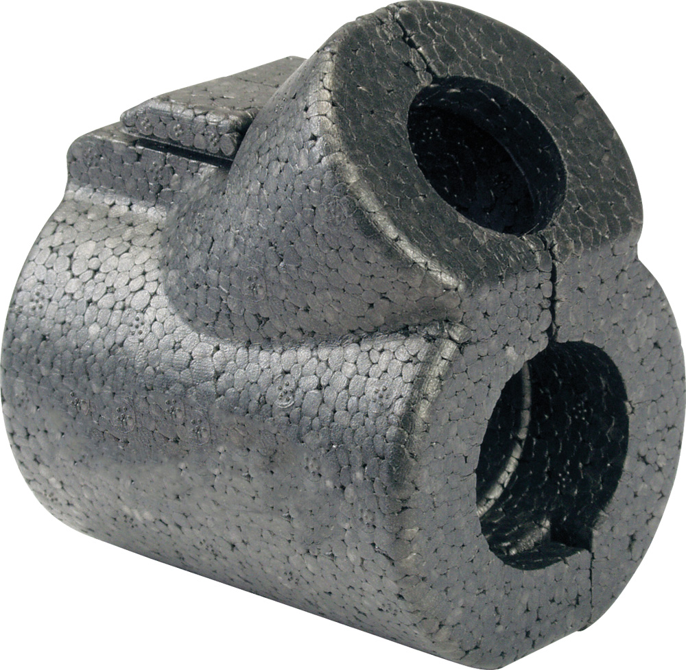 Honeywell Dämmschale VA2510C aus EPP, / selbstverklemmend, für Ventile DN10 + 15