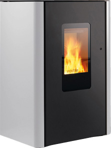 wodtke Primärofen Jack water+ / Stahl white, 10 kW