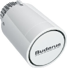 Buderus Thermostatkopf BD1-W0 / Klemmanschluss, mit Nullstellung Buderus Thermostatkopf BD1-W0 / Klemmanschluss, mit Nullstellung