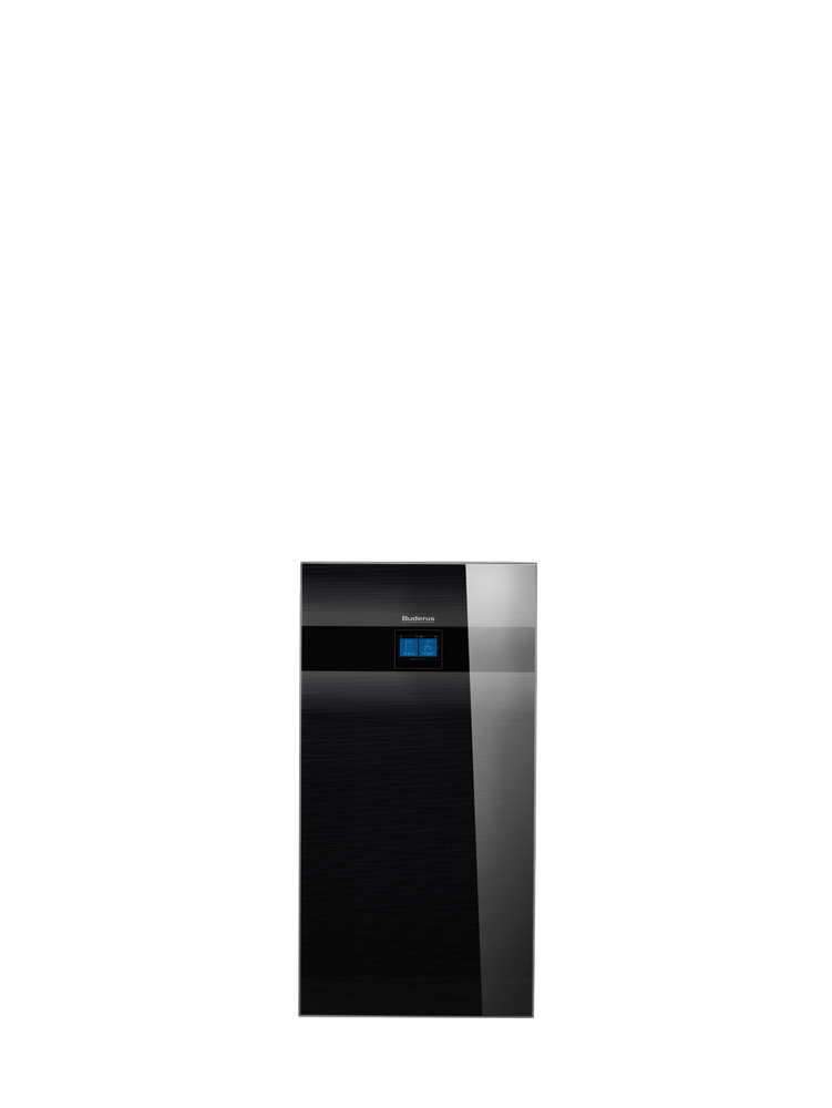 Buderus Logatherm WSW196i.2-12, MX400 / Modul. WP, 12kW B0/W35, Titanium,schwarz