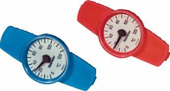 Heimeier Thermometereinsatz blau für / Globo H DN40/DN50 Heimeier Thermometereinsatz blau für / Globo H DN40/DN50
