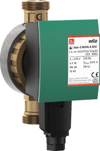 Wilo Reservemotor / Star-Z NOVA Wilo Reservemotor / Star-Z NOVA