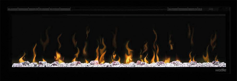 E-Kamin feel the flame X black