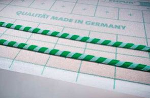 EMPUR Faser-Verlegeplatte Klett 2,6mm / Klett-Vliesfolie 1200x1000 Pack 7,2 m2