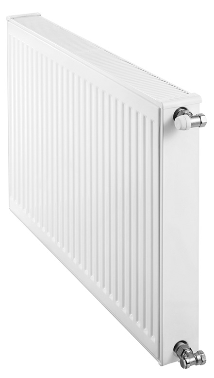 Pruduktbild: Buderus C-Profil 33/600/500 / Logatrend Flachheizkörper, FMS, Stopfen