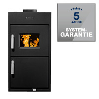 Buderus Paket Logaplus B12 mit TCA200 / Logaflame HLG217 Rostfeuerung 10kW