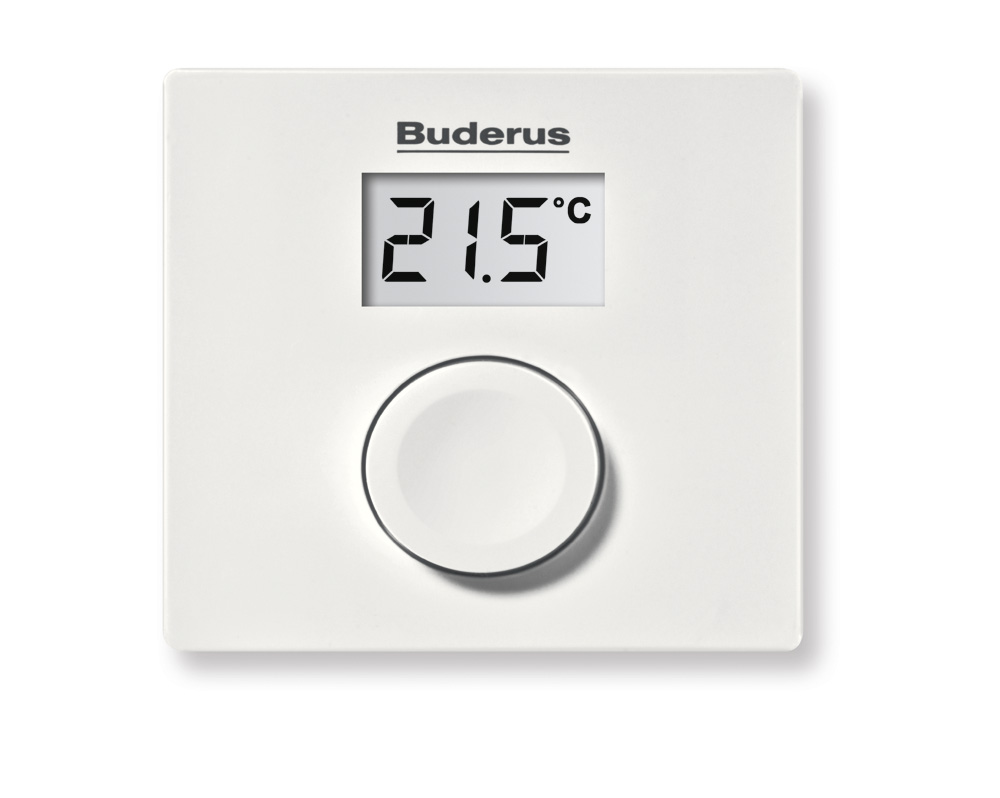 Buderus Bedieneinheit RC100 / Basis-Raumregler für Logamatic EMS plus