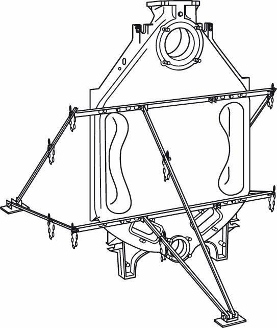 Montagehilfe Kesselglieder verp