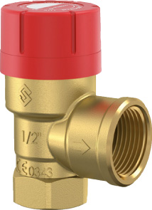 Logafix Membran-Sicherheitsventil 1 1/4" / Abblasdruck 2,5 bar