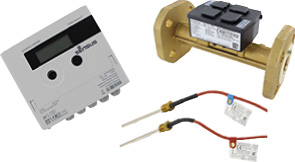 Sensus WMZ PoThF-Set PF130 Qp 0,6 B / DN20 L:190 FL PN16 100/6,0 wM-Bus