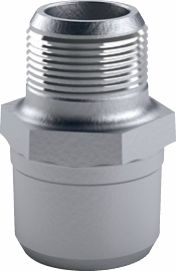 Sinus Reduziernippel 1 1/2"x1 1/2" / beids. AG, zu 120/80