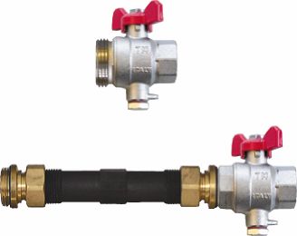 Logafloor WMZ-Einbaustrecke 3/4" horiz. / Typ UHE-WMZ m.Spez-KH m. M10 Anschluss